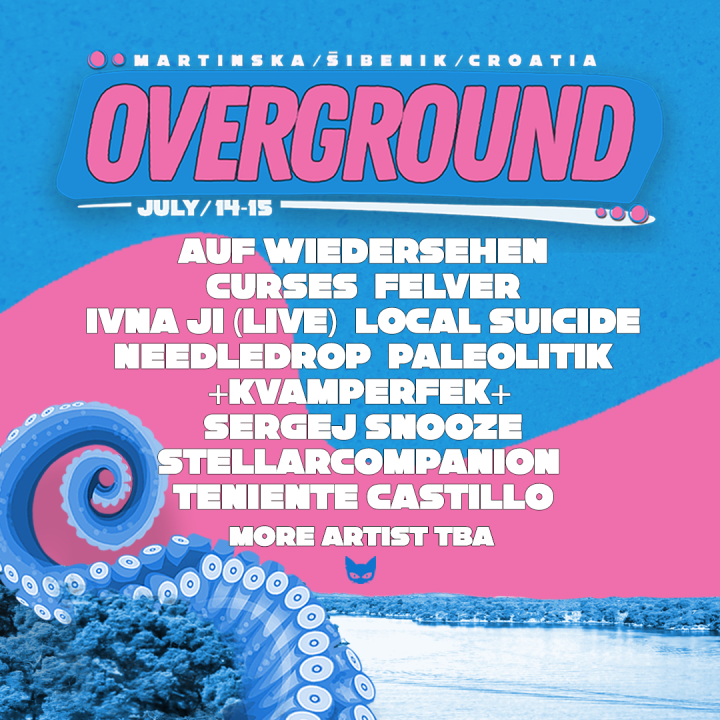 Raspored DJ-a na Overground festivalu: U petak Local Suicide, Curses zatvara subotu