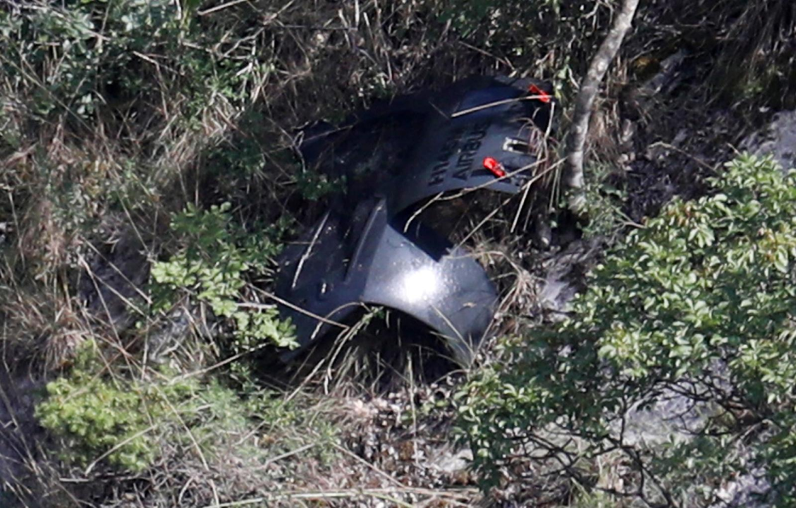 Ovo je mađarski vojni helikopter koji je pao u kanjon Čikole