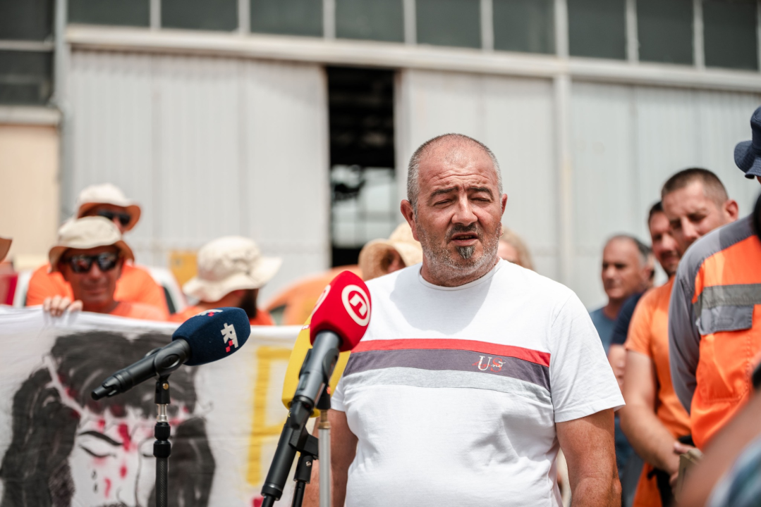 Radnici Cesta Šibenik ustraju u štrajku: 'Direktor sigurno odlazi, sada je na županu da zaustavi ovu situaciju'