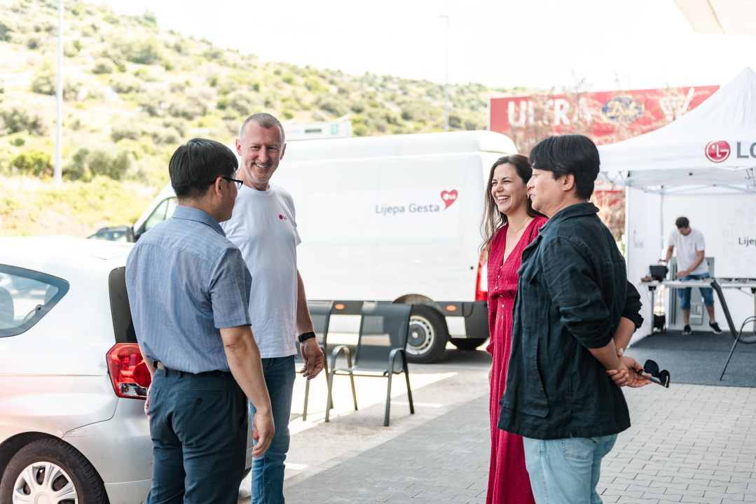 U Šibeniku održana LG-eva kampanja 'Lijepa gesta uz vas od mjesta do mjesta!'