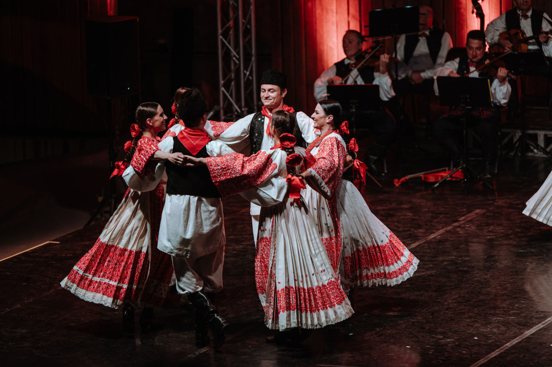 Raskoš i sjaj Ansambla Lado na Tvrđavi sv. Mihovila: Bogatstvo nošnji i spektakularni plesovi oduševili šibensku publiku