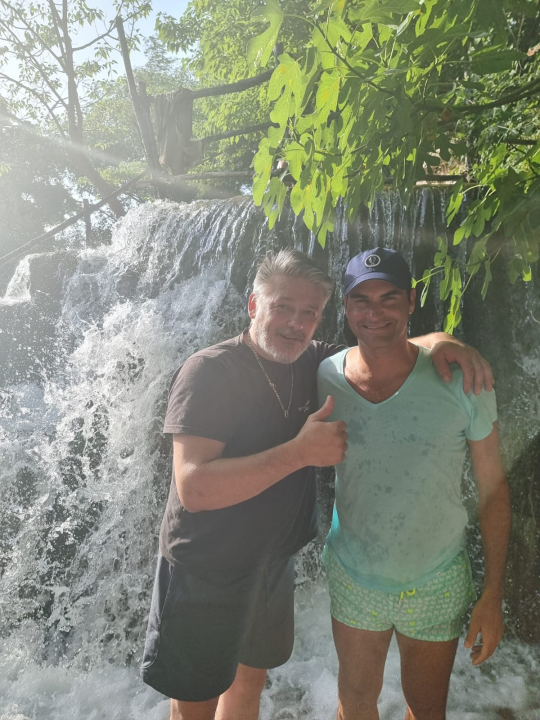 Roger Federer ljetuje u Hrvatskoj, posjetio i Roški slap