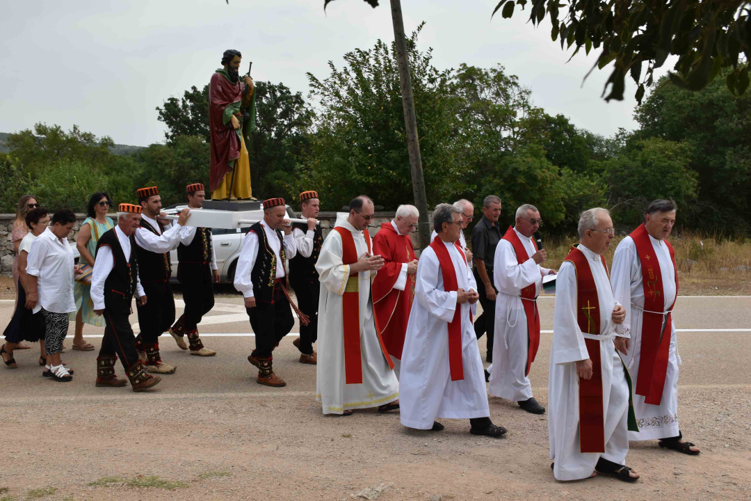 U Mirloviću uz misu i procesiju proslavljen suzaštitnik sv. Jakov