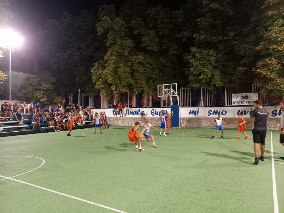 Mladi košarkaši 'Dražena Petrovića' ponovno sjajni na 'Danima Alke i Velike Gospe'