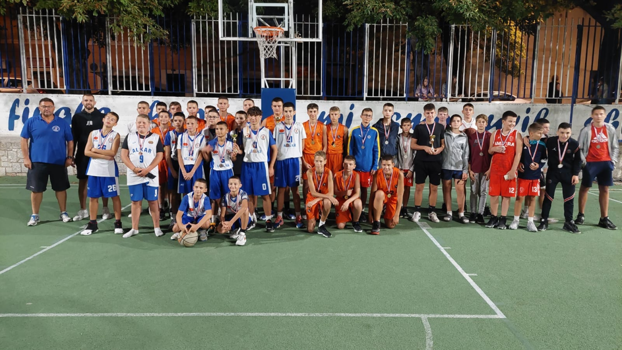 Mladi košarkaši 'Dražena Petrovića' ponovno sjajni na 'Danima Alke i Velike Gospe'