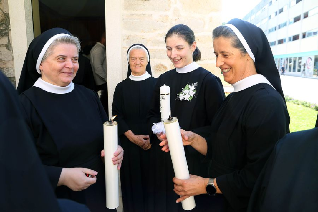 Sestra Tea Božić položila prve redovničke zavjete