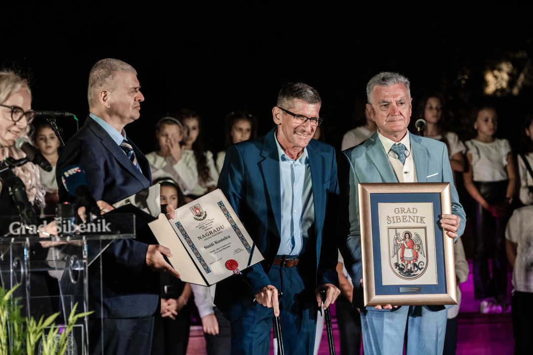Dušanu Šarcu nagrada Grada Šibenika za životno djelo: 'Nije ovo iz lokalpatriotizma, živimo u najljepšem gradu na svijetu'