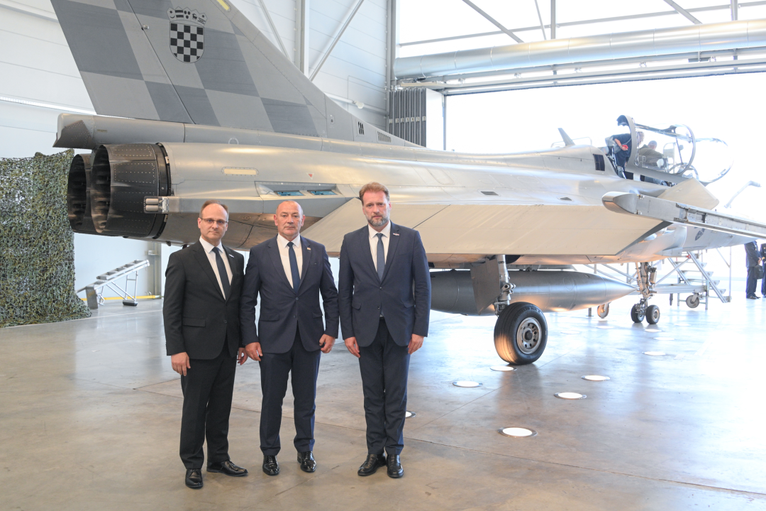 Hrvatska danas preuzela prvi Rafale
