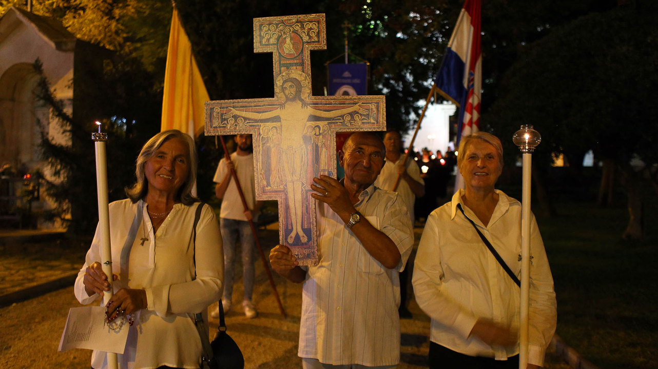  Obred preminuća svetog Frane u Šibeniku