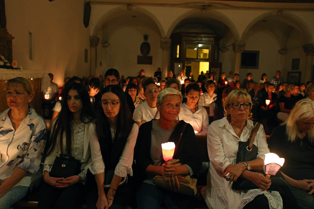  Obred preminuća svetog Frane u Šibeniku