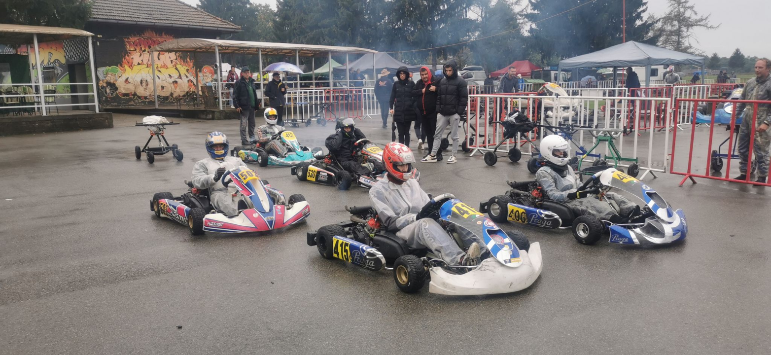 Šibenski kartingaš Franko Škugor odustao od utrke u kišnim uvjetima zbog vlastite sigurnosti 