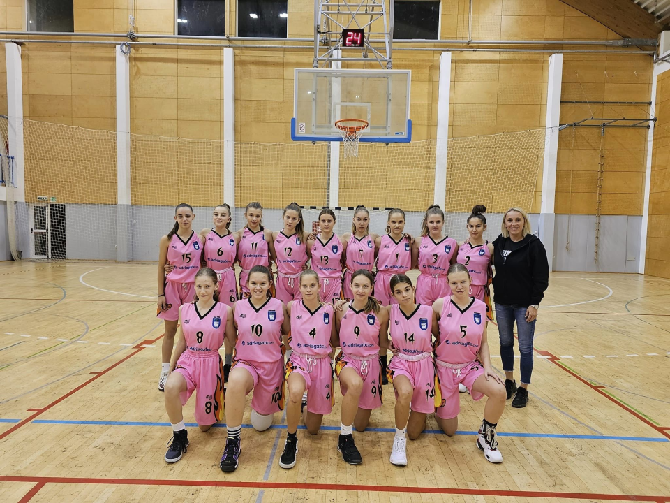 Mlade vodičke košarkašice i drugi put u derbiju bolje od vršnjakinja Šibenika 