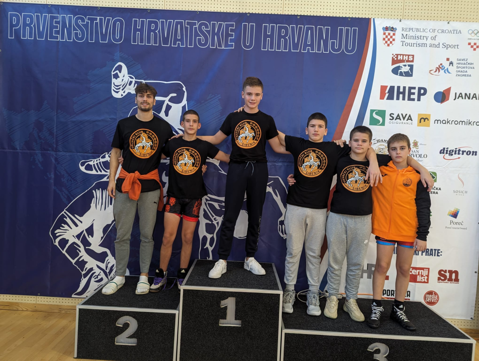 Jan Slavica prvak je Hrvatske među mlađim dječacima, Bulat viceprvak, Shapovalov treći