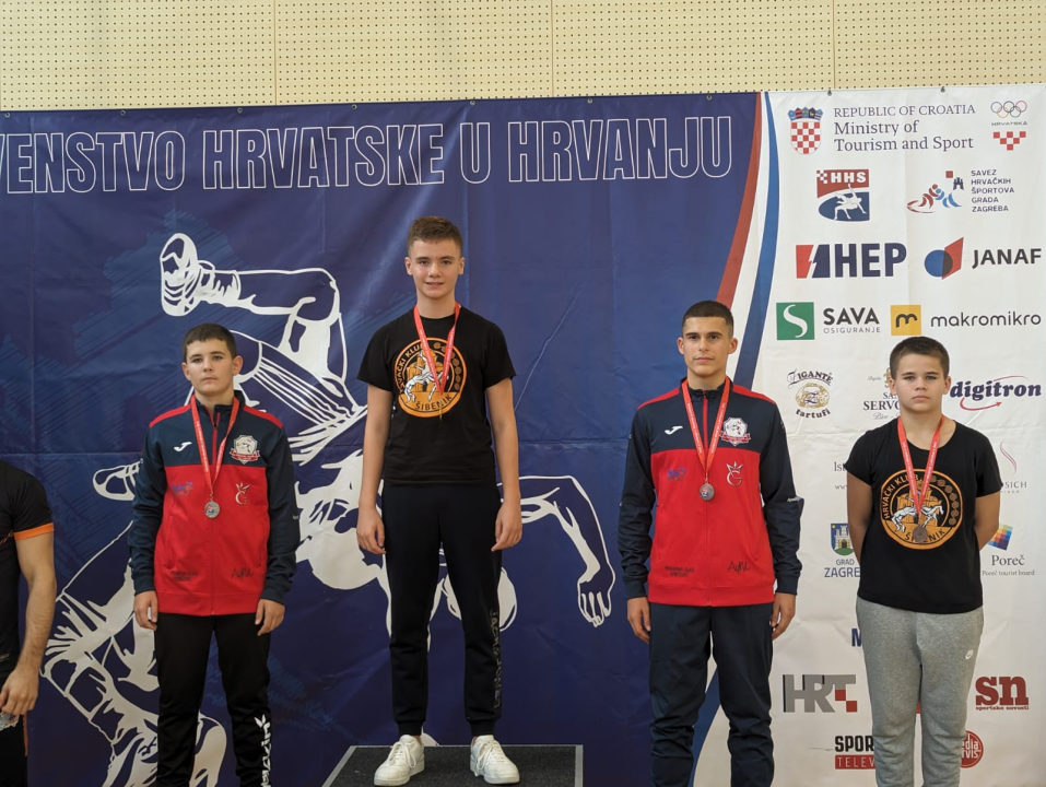 Hrvač Jan Slavica prvak Hrvatske, HK Šibenik ekipno treći na prvenstvu 