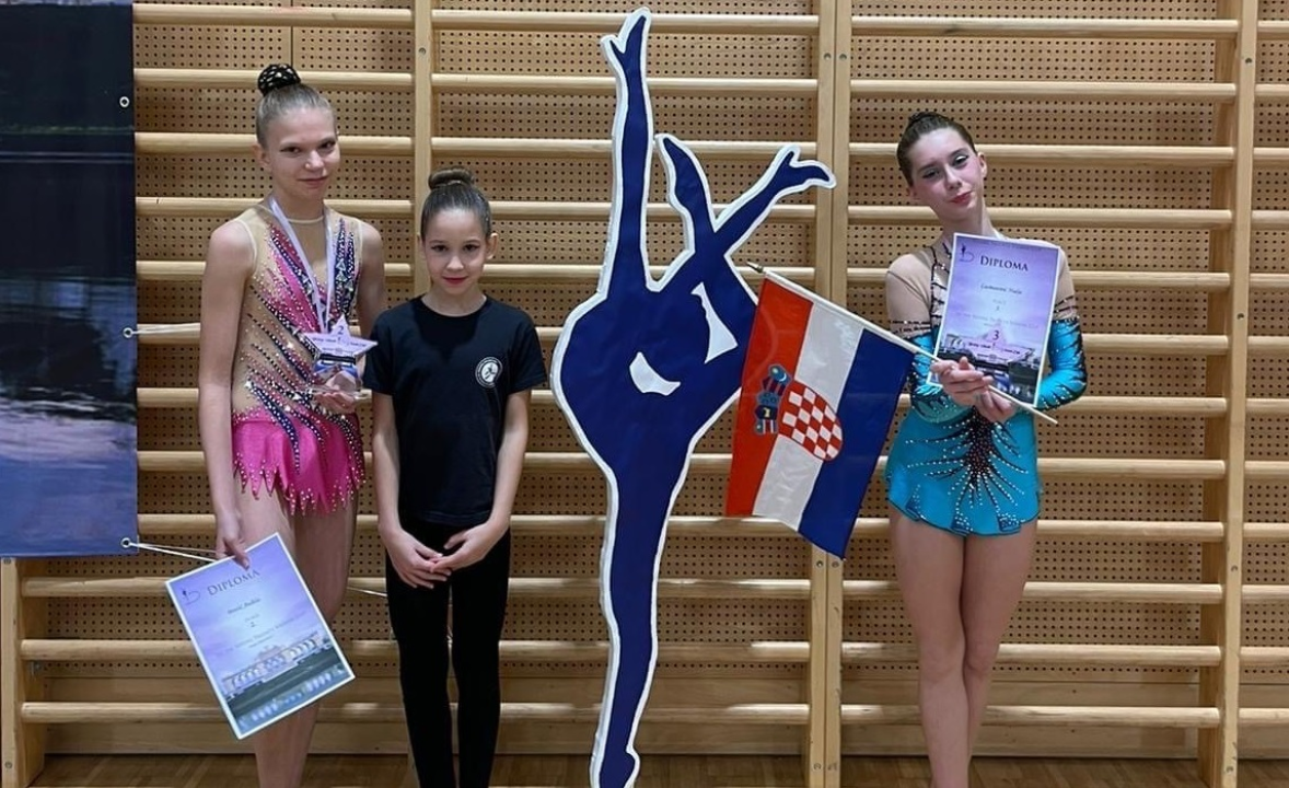 Dvije medalje za šibensku ritmičku gimnastiku na bečkom međunarodnom natjecanju