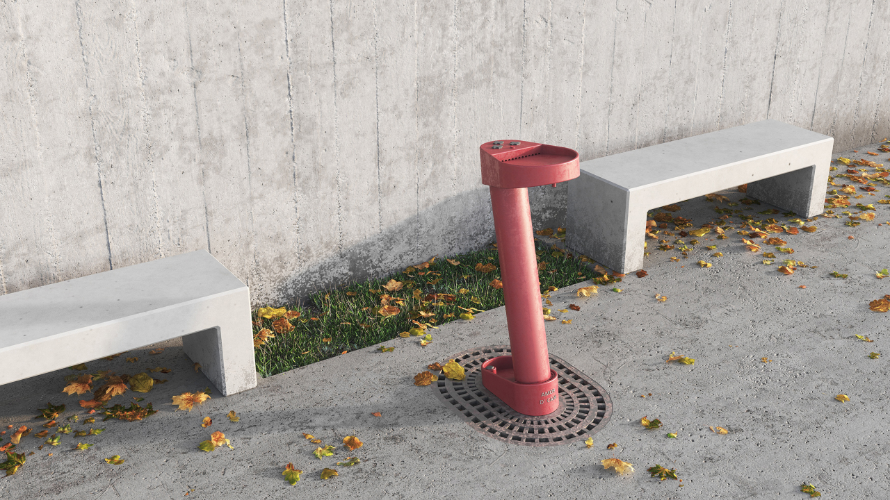 Oblikovano idejno rješenje česme za pitku vodu na javnim površinama u Šibeniku 