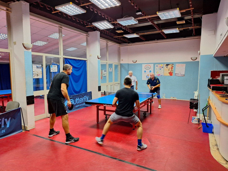 Zlarinski Papentaš pobjednik je jesenskog dijela stolnoteniske rekreativne lige 