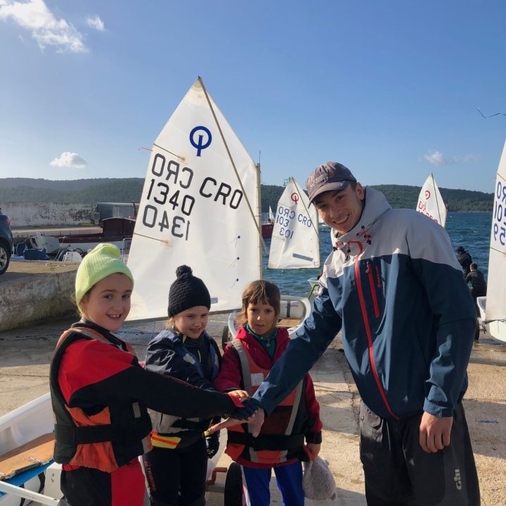 Održano prvo Otvoreno prvenstvo grada Šibenika u klasi optimist