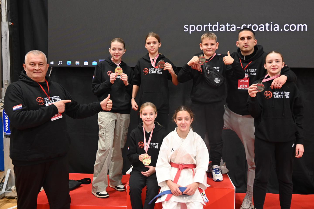 Karate klub Okit iz Vodica odlično otvorio sezonu natjecanja