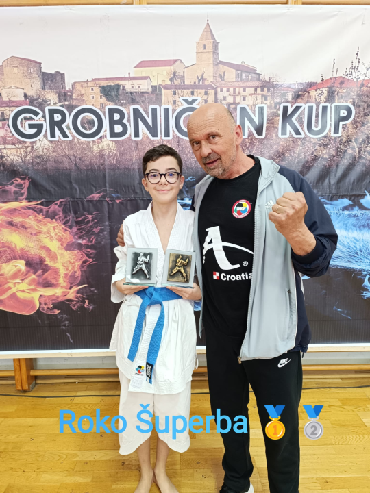 Berba medalja karataša iz Miminca na Grobničan kupu