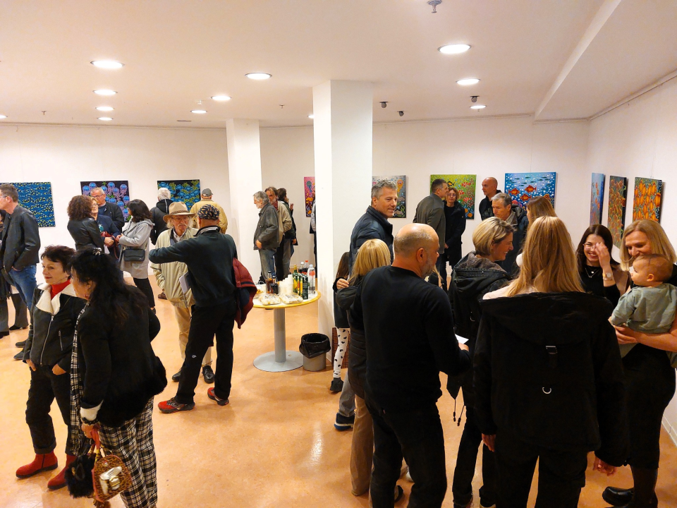 U knjižnici otvorena izložba Marina Štokića