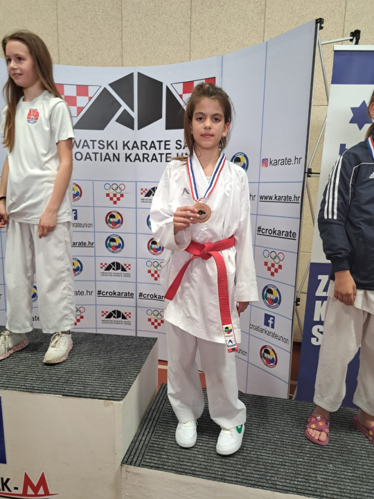 Četiri medalje za Karate klub Šibenik 1066 na Kupu Hrvatske za mlađe uzraste