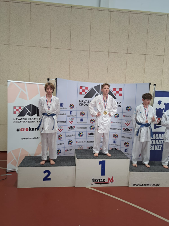 Četiri medalje za Karate klub Šibenik 1066 na Kupu Hrvatske za mlađe uzraste