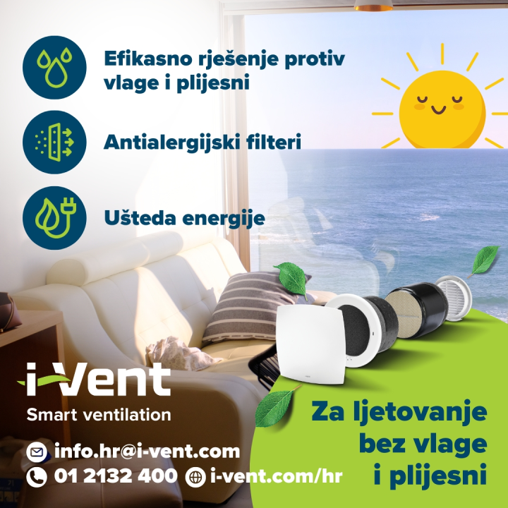 Neka proljetna svježina zavlada vašim domom uz ventilacijski sustav!