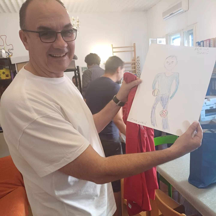 Tucak i Bukić posjetili 'Kamenčiće': 'Veselimo se odlasku na utakmicu za koju ćemo dobiti karte'