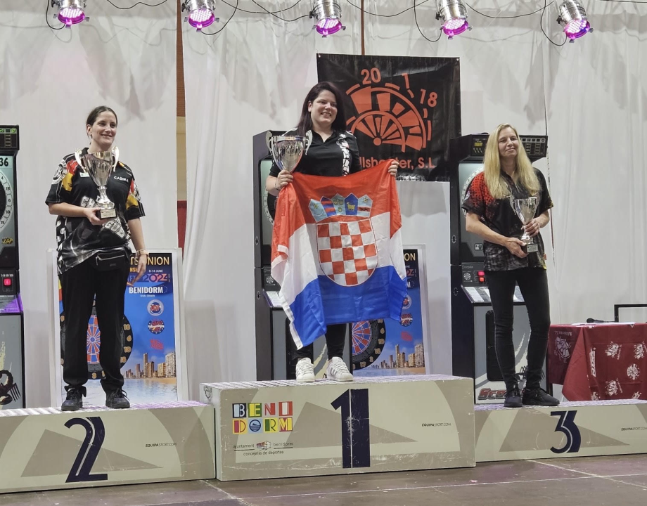 Zapažen nastup hrvatske pikado reprezentacije na EDU Europskom prvenstvu