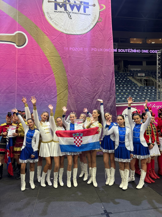 Šibenske i vodičke mažoretkinje nastupima zaslužile plasman pri vrhu Europskog prvenstva