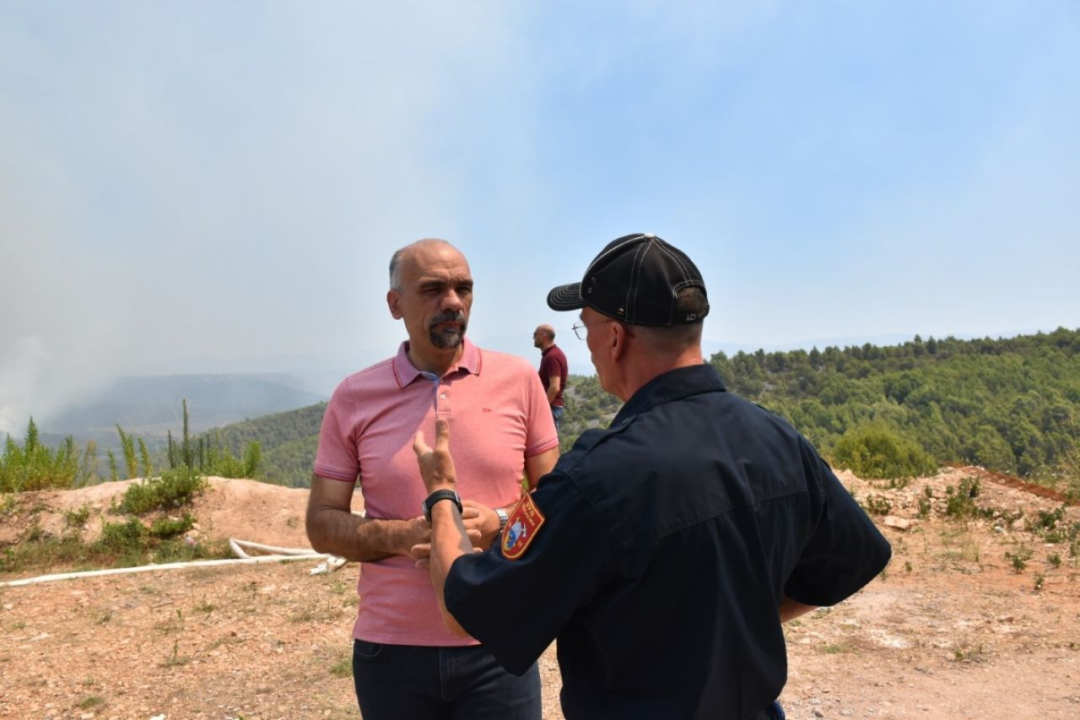 Župan obišao požarište: 'Zatražit ćemo proglašenje velike nesreće'