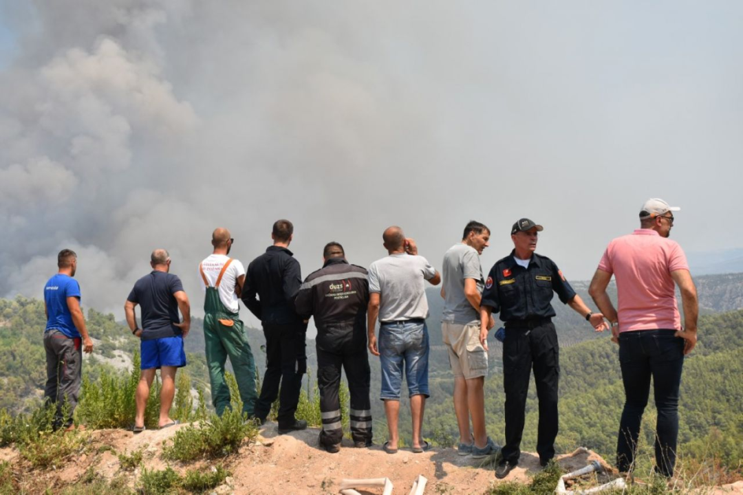 Župan obišao požarište: 'Zatražit ćemo proglašenje velike nesreće'