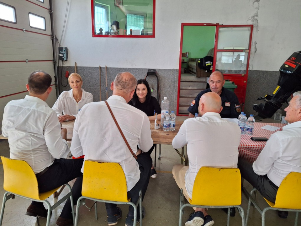 Ministrica Marija Vučković obišla opožareno područje NP Krka i skradinskog zaleđa