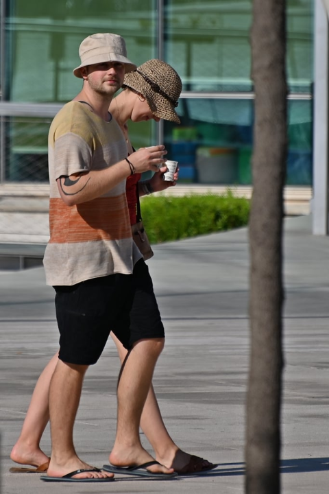 Lagani materijali i ludi uzorci: Evo što se po Šibeniku sve nosilo ovih dana