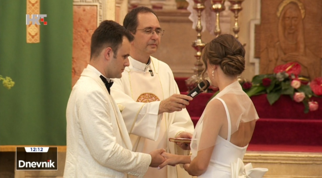Doputovali iz Toronta kako bi sudbonosno 'Da' izrekli u Šibeniku 