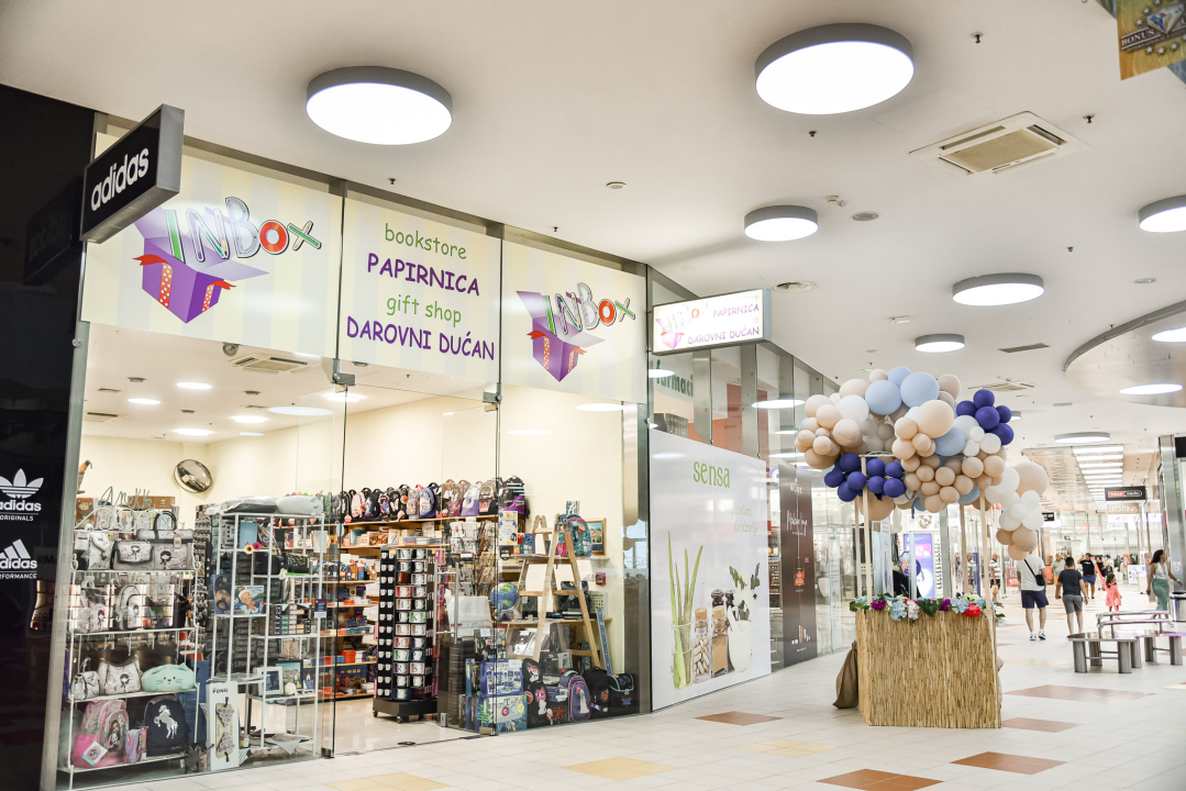 Sve potrebno za vašeg školarca pronađite u papirnici Inbox u Dalmare centru! 