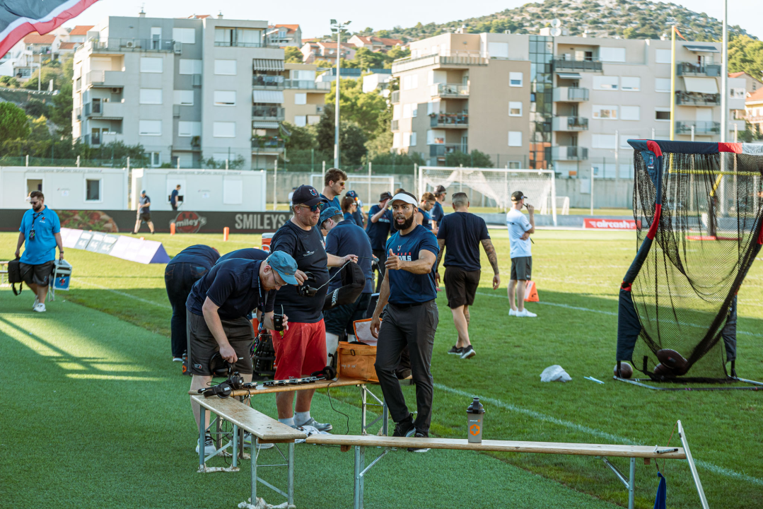 Američki nogomet na Šubićevcu vizualno zanimljiv, rezultatski ne: Madrid uvjerljiv protiv Hamburga