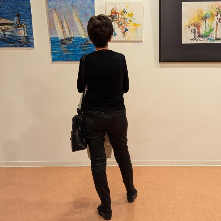 U knjižnici otvorena izložba radova s IX. likovne kolonije Danilo