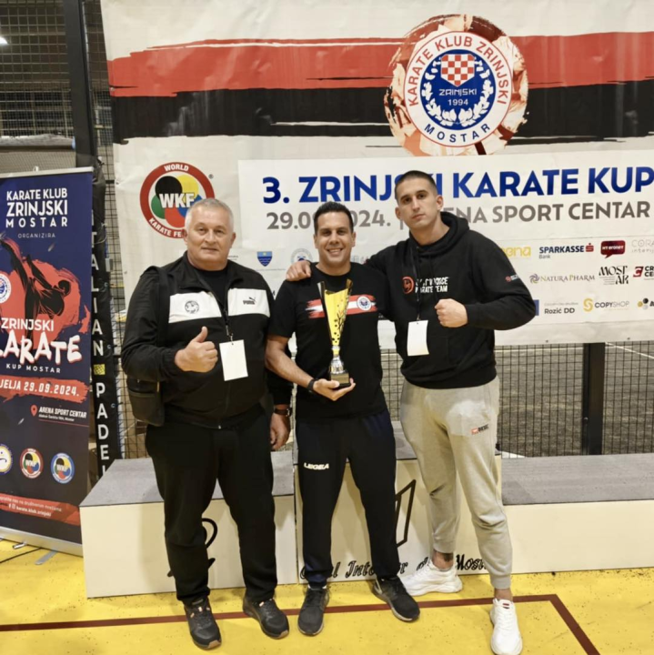 Vodički Okit među tri najbolja karate kluba od njih 50 na mostarskom turniru