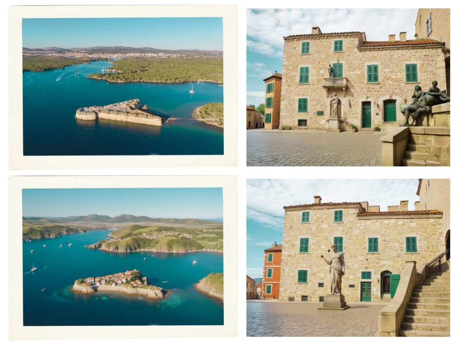 Pogledajte kako umjetna inteligencija vidi šibenske motive