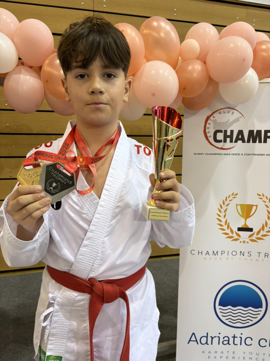 KK Okit Vodice ostvario vrhunske rezultate na turniru 'Champions Trophy 2024.'