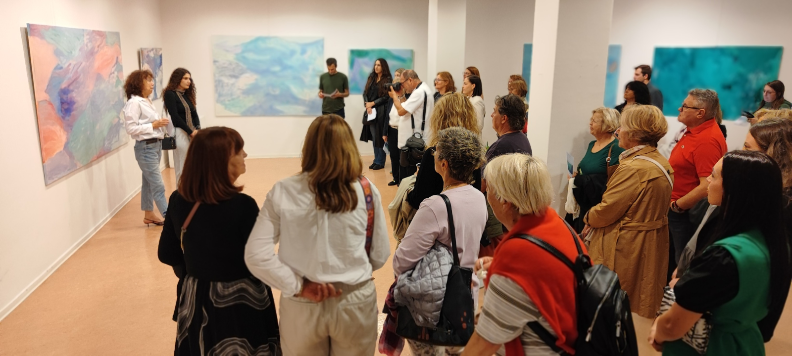 U knjižnici otvorena izložba mlade umjetnice Doris La Mazza 