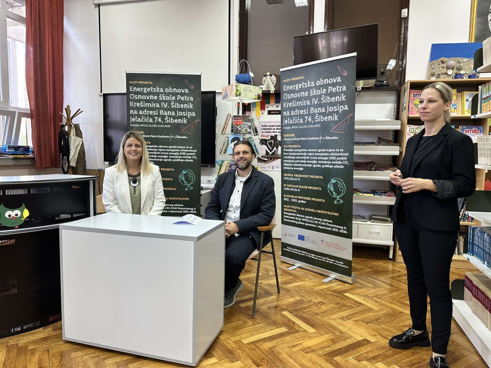 Održana početna konferencija projekta obnove zgrade Osnovne škole Petra Krešimira IV. 
