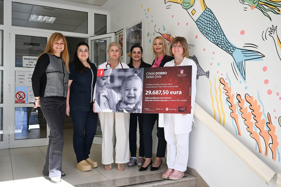 Odjel pedijatrije šibenske bolnice dobio novi holter EEG uređaj