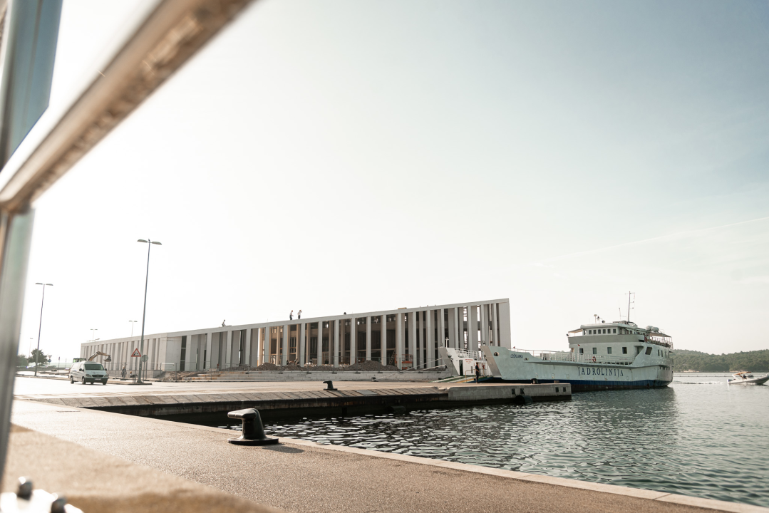 Nova vizura Šibenika: Evo kako napreduju radovi na terminalu gata Vrulje