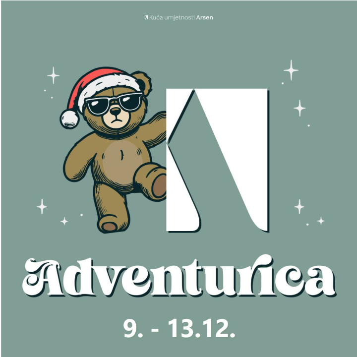 Kreće Adventurica: Radionice, predstave i igre za najmlađe u Kući umjetnosti Arsen