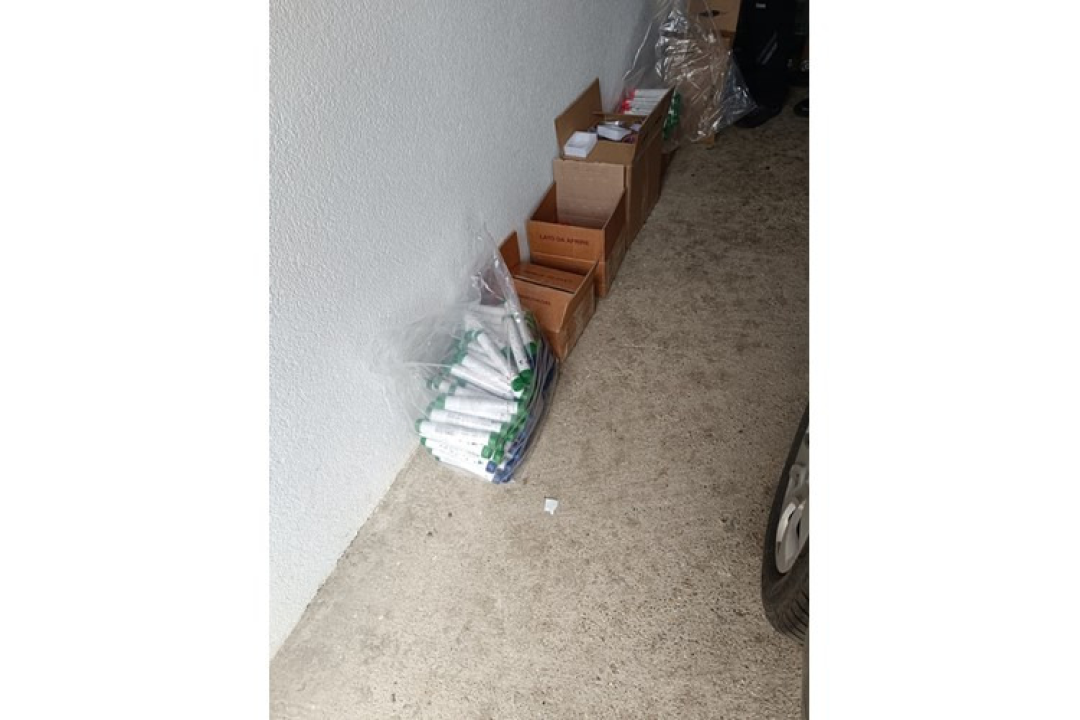 Maloljetnik u garaži držao arsenal nedopuštene pirotehnike