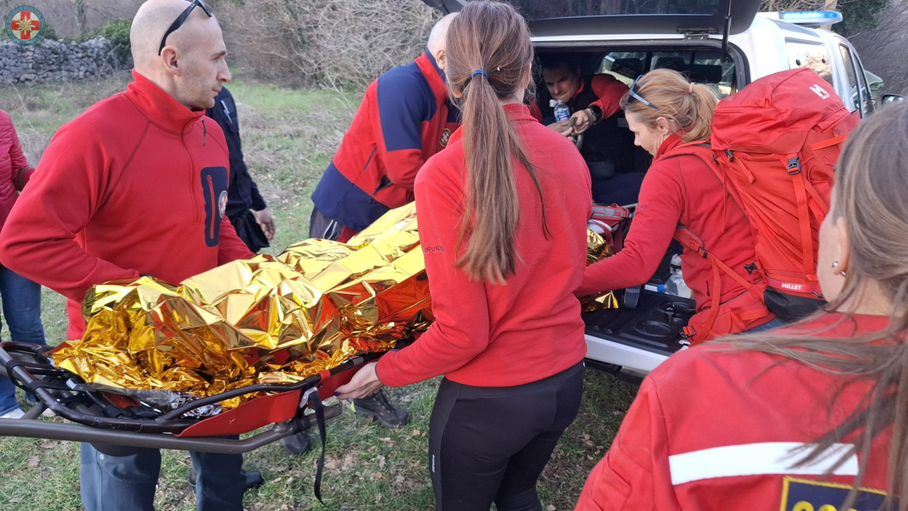 Šibenski HGSS-ovci spasili ozlijeđenu ženu kod Kijeva