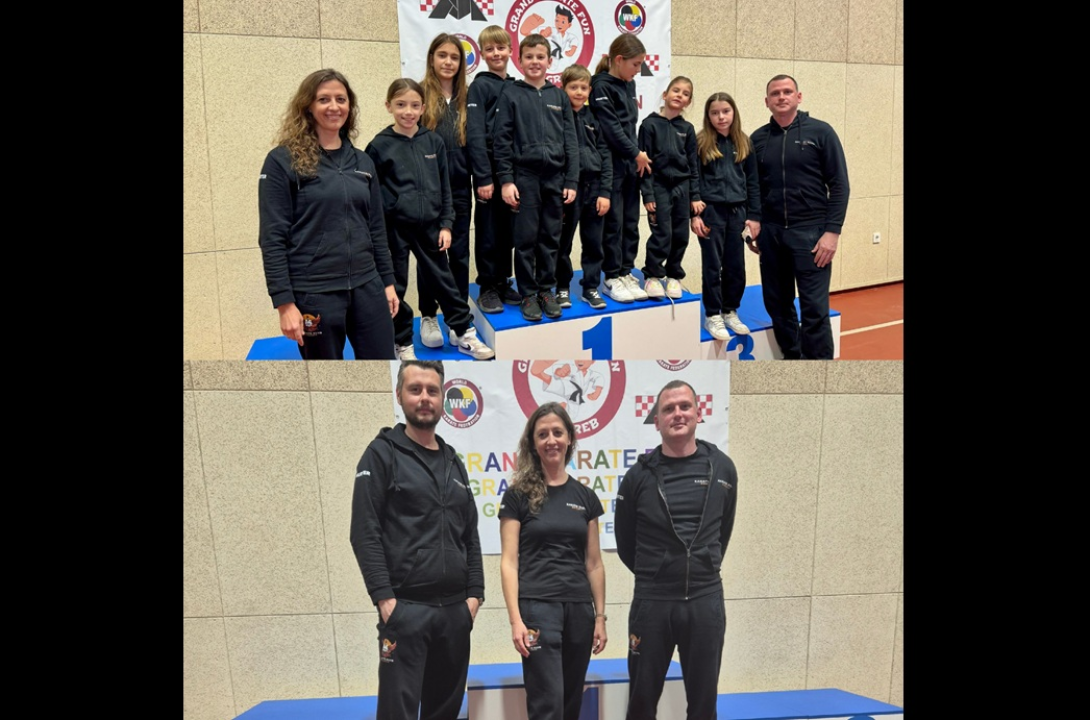 FOTO: Karataši Phoenixa uzeli osam medalja na 'Grand Karate Funu'